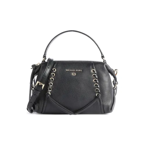 MICHAEL KORS Grained Leather Portable Crossbody Bag Shoulder Bag Women's Black