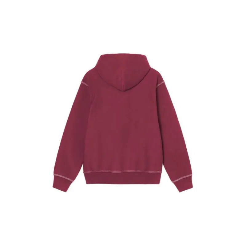 Stussy Contrast Stitch Label Hoodie-11