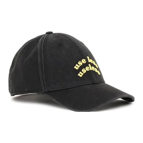 DIESEL Peaked Cap Unisex Black