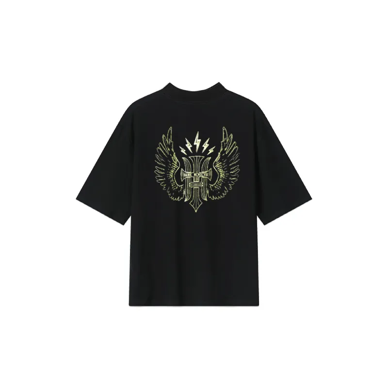 TONY HAWK Straight T-Shirt Unisex Black-1