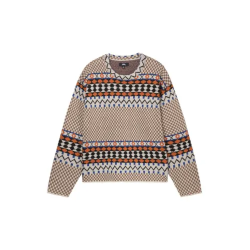 Stüssy Jacquard Knit Crew-neck Jumper