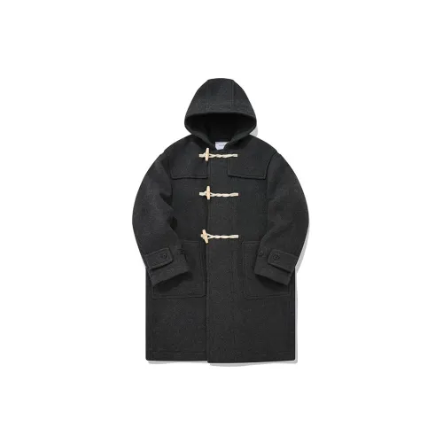 COVERNAT Coats Unisex Charcoal