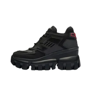 PRADA Cloudbust Thunder Mid Top Sneakers 'Black' Women's