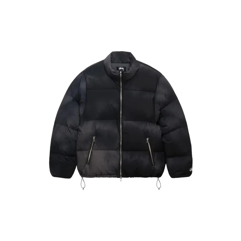 Stussy Recycled Nylon Down Puffer Jacket Black XXL - POIZON