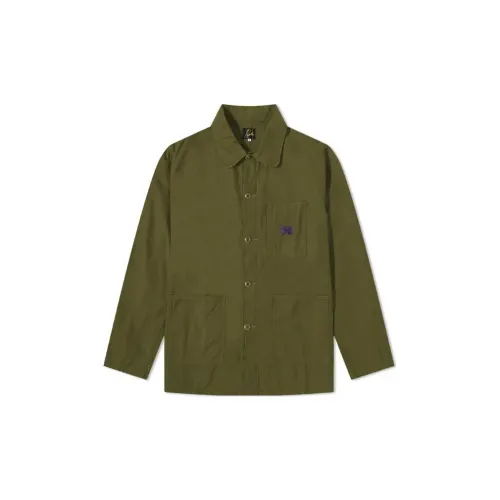 Needles Jackets Men Green