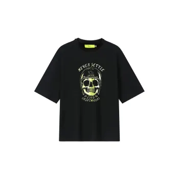 TONY HAWK Straight T-Shirt Unisex Black