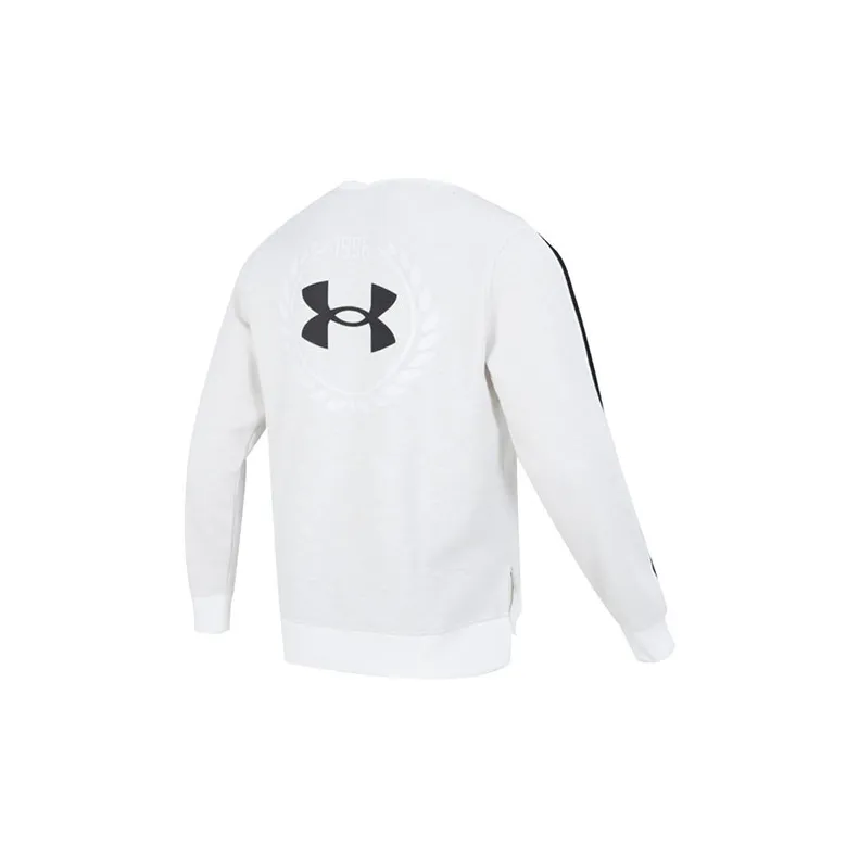 Under Armour Essential Sweatshirts Men White-1
