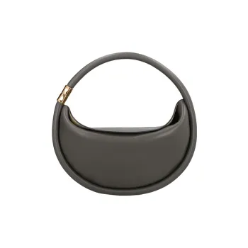 BOYY Calfskin Moon-Shaped Dumpling Bag Handbag Women's Gray