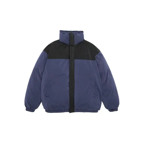 URBAN STANDARD Puffer Jackets Unisex Navy Blue