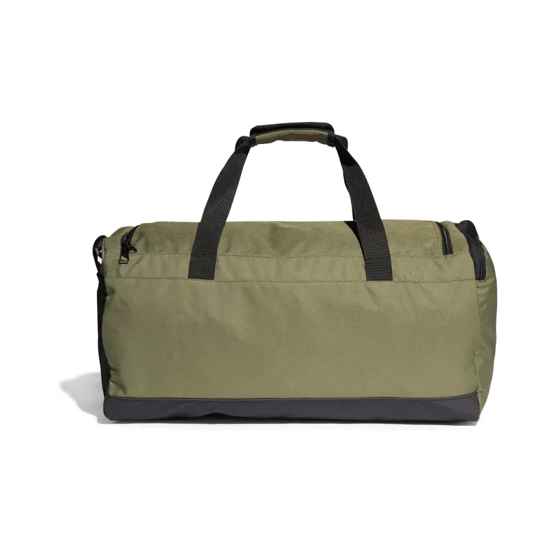 Adidas Essential Polyester Luggage Bag Shoulder Bag Crossbody Handbag Medium Size Unisex Olive Green-2
