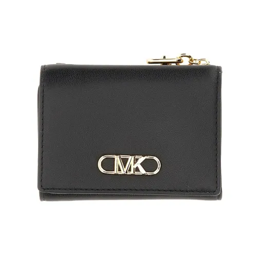 MICHAEL KORS Leather Wallet Women's Black