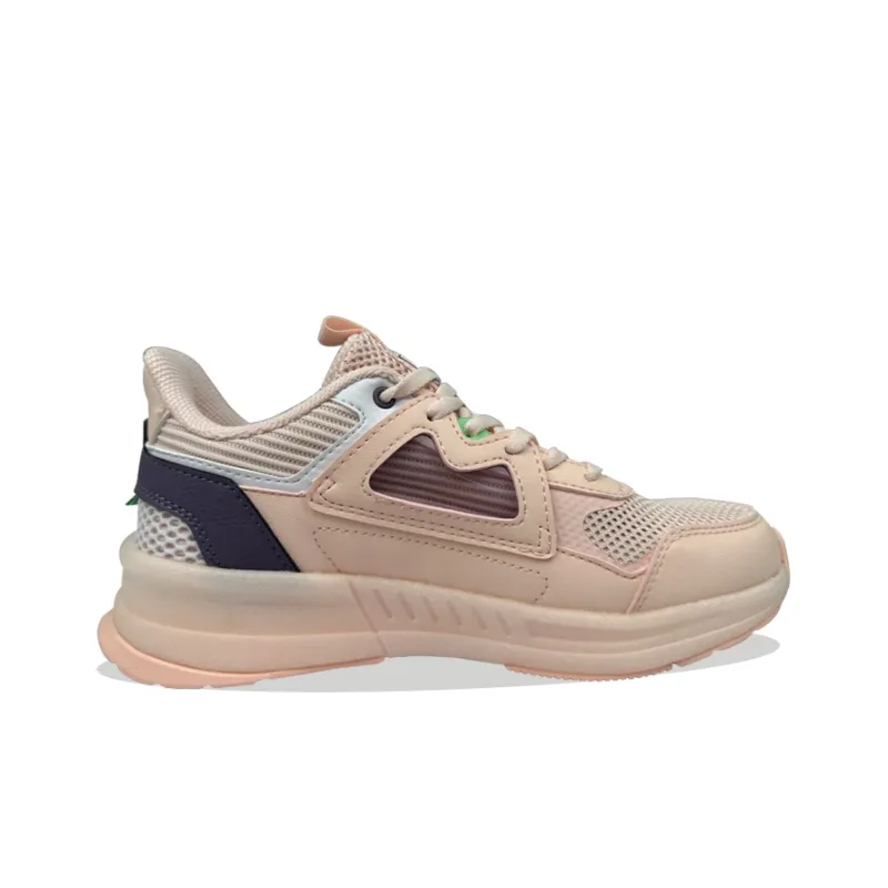 361° NFO Casual Shoes Women's Low Top Transparent Pink/Gray Purple-1