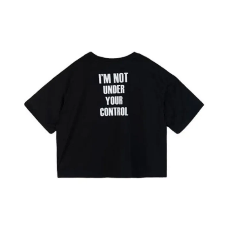 LALABOBO Crop Tops Women's Black-1