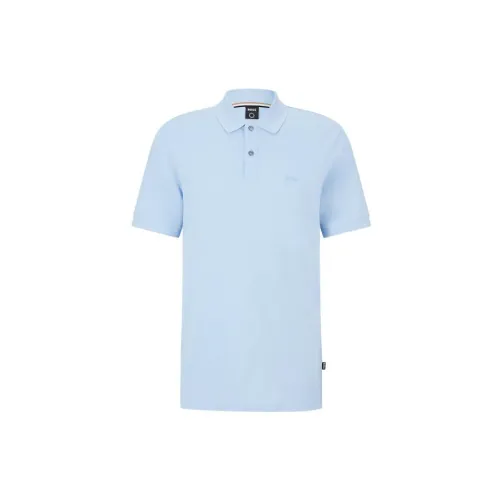 HUGO BOSS Polo Shirts Men Bright Blue