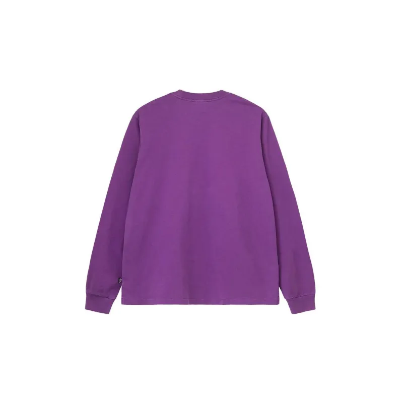 Stussy Pigment Dyed Long Sleeve Crew-15