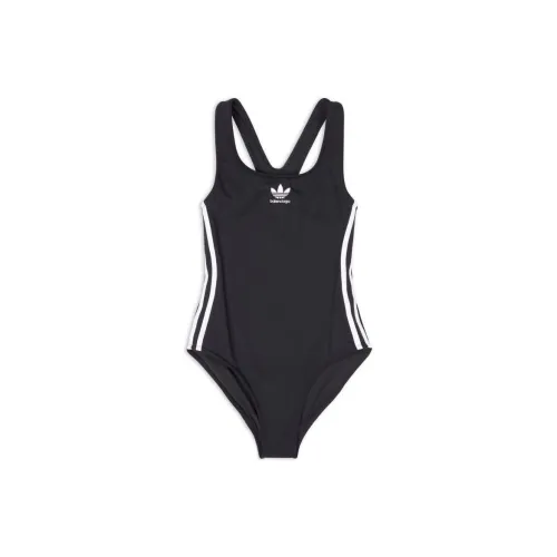 Adidas Balenciaga X Adidas One-Piece Swimsuits Women's Black