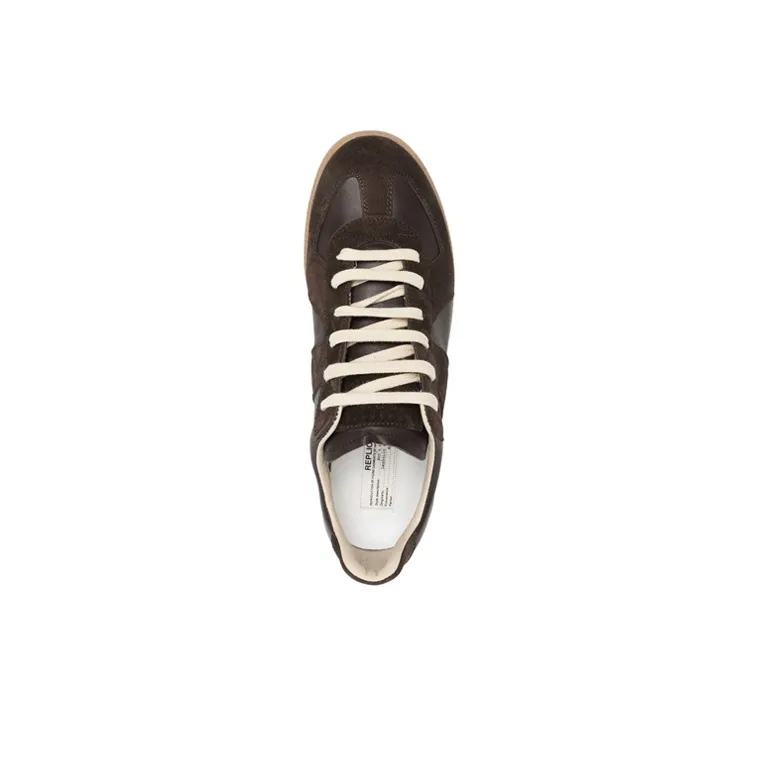 Maison Margiela Replica Low-top Leather Sneakers-4
