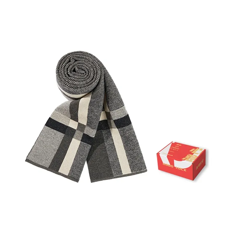 AAJF Knit Scarves Men-5