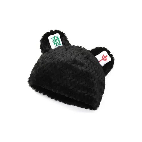 FREE RABBITⅡ Plush Pullover Hat Unisex
