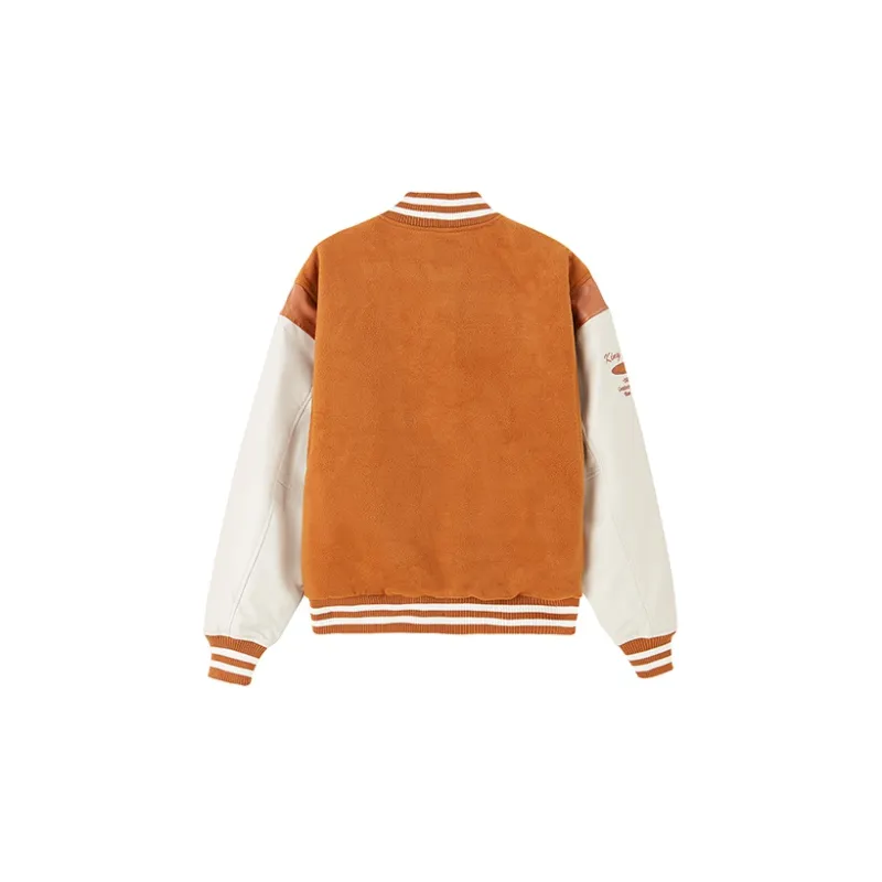 KING PRINCE Thickened Baseball Jacket Fall Winter Women's-1