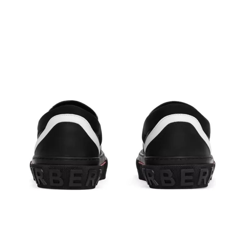 Burberry Low-Top Slip-On Sneaker Black-3