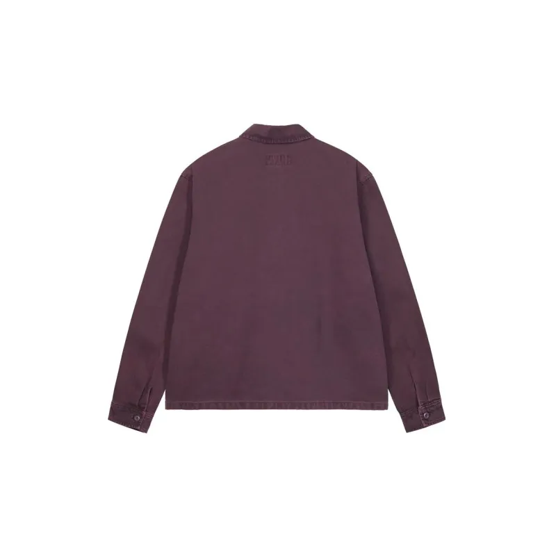 Stussy Washed Canvas Zip Shirt-11