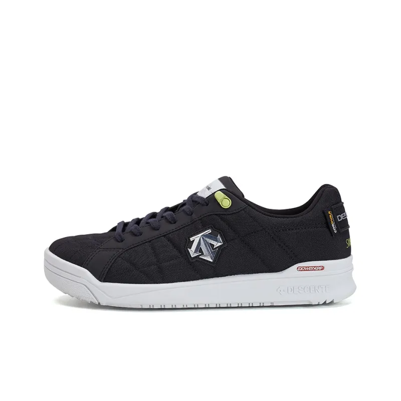 DESCENTE Ski Style Anti Slip Wear Resistant Lightweight Warm Quick Dry Low Top Casual Shoes Unisex Black-0
