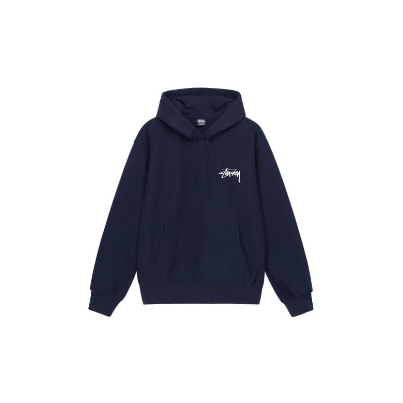 ★人気★【STUSSY】★Stussy 8 Ball Fade Hoodi.e Navy★ Stussy 8 Ball Fade Hoodie Blue S - POIZON