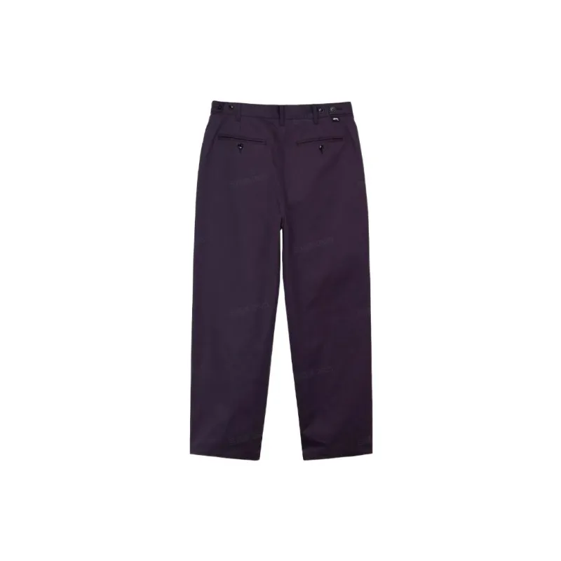 Stussy Twill Volume Pleated Trouser-9