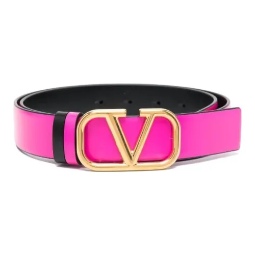 Valentino Leather Belts Women's Purple