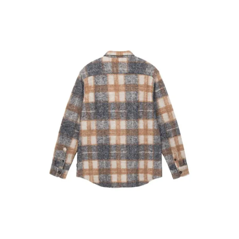 Stussy Plaid Knit Shirt-6