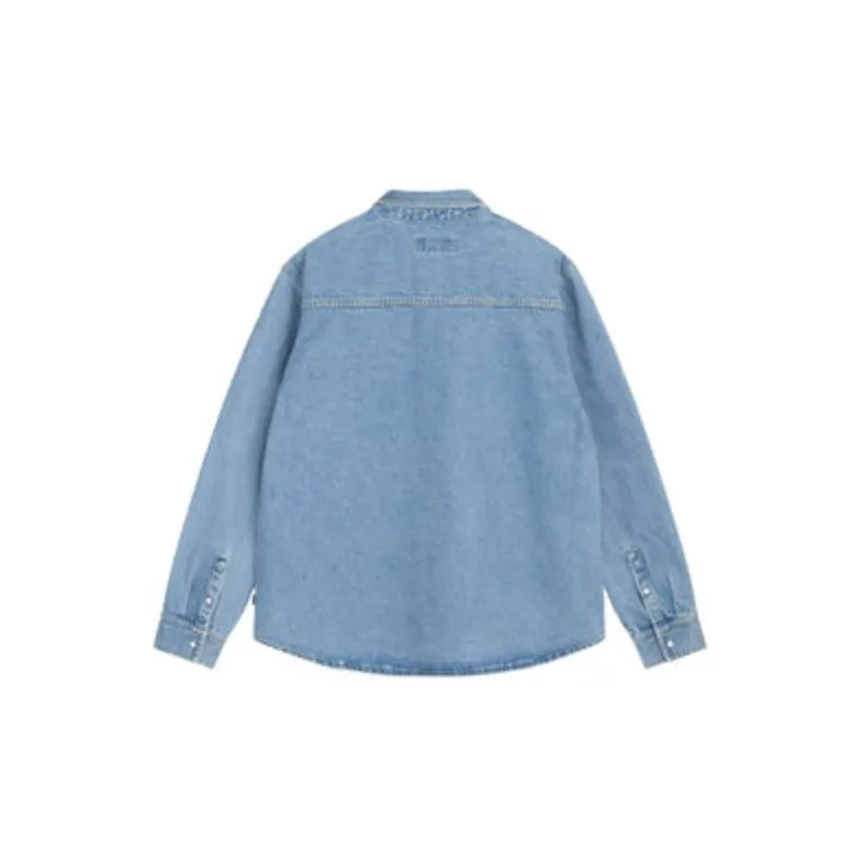 Stussy Boxy Western Denim Shirt-1