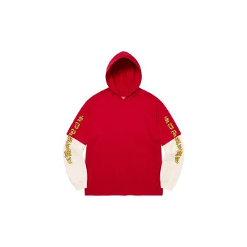 Supreme Layered Hooded L/S Top