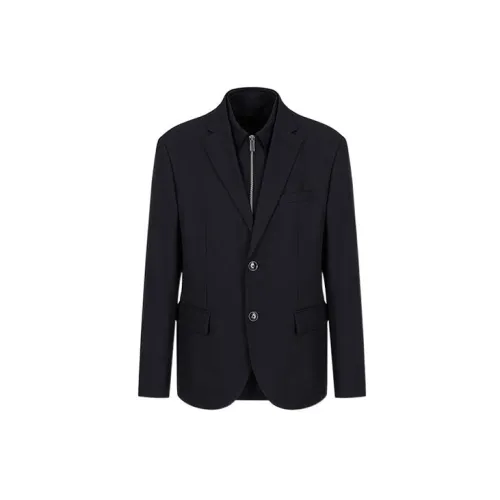 EMPORIO ARMANI Business Suits Men Marine Blue