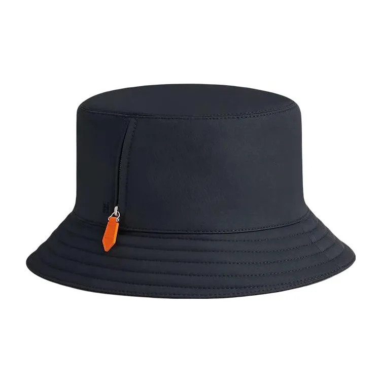 HERMES Cotton Bucket Hats Unisex-0