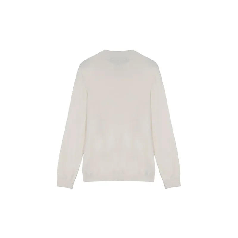 DAVID NAMAN Sweaters Men White-1