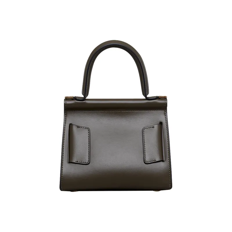 BOYY Karl Calfskin Shoulder Bag Crossbody Bag Handbag Women's Khaki Brown-3