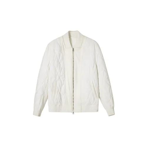 DAVID NAMAN Down Jacket Men White