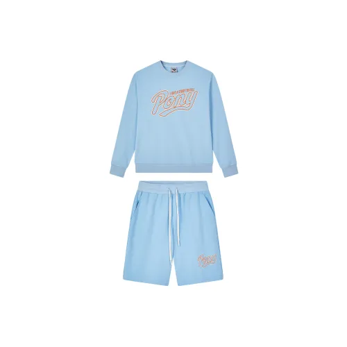 Pony Sweatshirt Sets Unisex