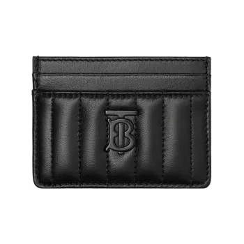 Burberry Lola Lola Bag Lambskin Card Holder Women's Black