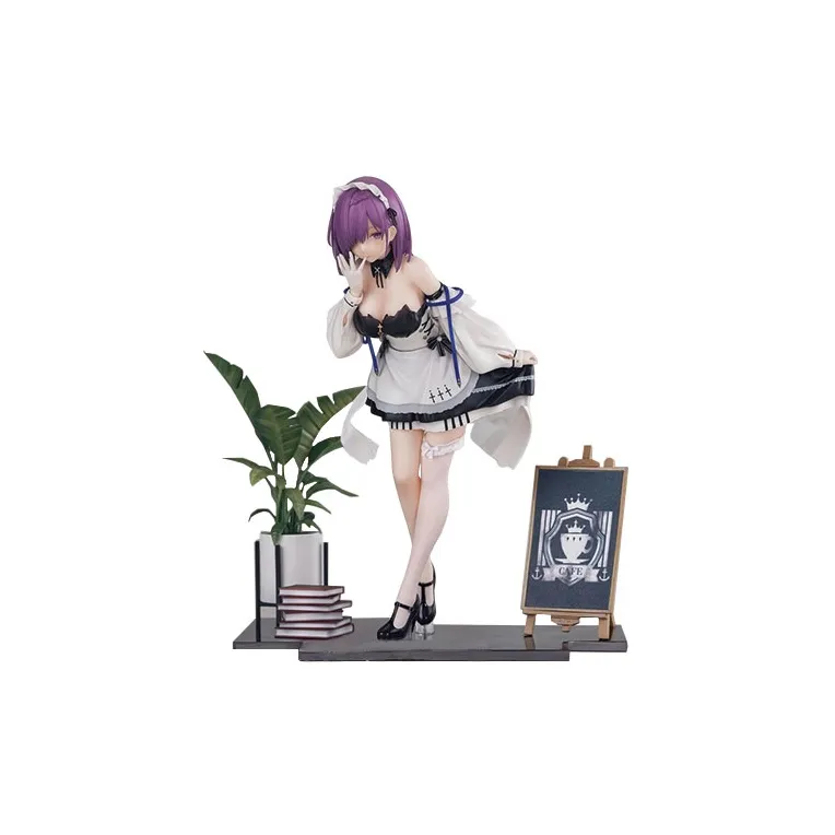 HOBBY CULTURE WINGS 1 7 Wings Society 1/7 Azur Lane Penelope Salt Series Maid Scale Figures 23cm-0