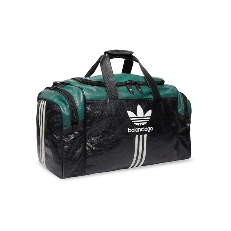 Balenciaga X Adidas Gym Bag Black/Green-1