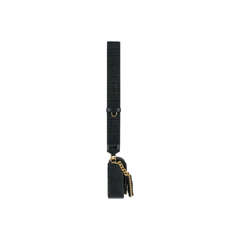 Givenchy 4G Cow Leather Crossbody Bag, Shoulder Bag Women's Black-2