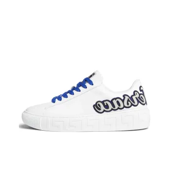 VERSACE La Greca Varsity Sneaker 'White'