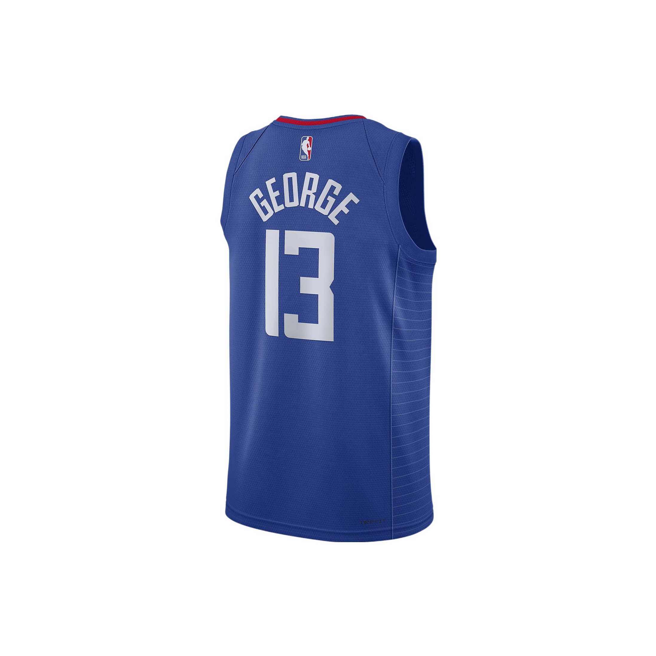 Nike X NBA Basketball Jerseys Unisex Blue - POIZON
