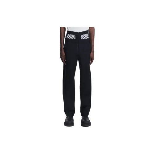 DION LEE Casual Pants Unisex Black