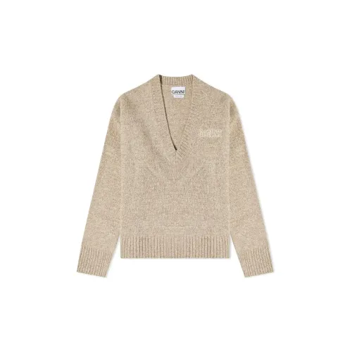 GANNI FW22 Sweater Women's Brown