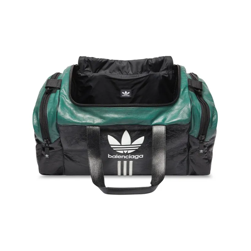 Balenciaga X Adidas Gym Bag Black/Green-4