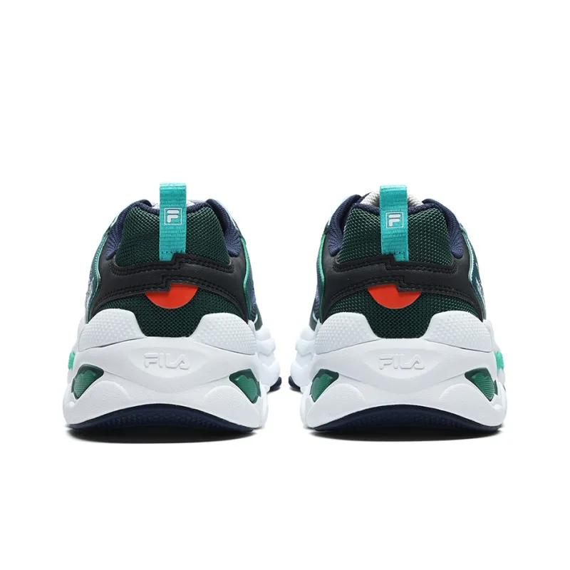 FILA FILA X Magic Stick Joint Series Breathable Low-Top Running Shoes Men's Yellow Green-3