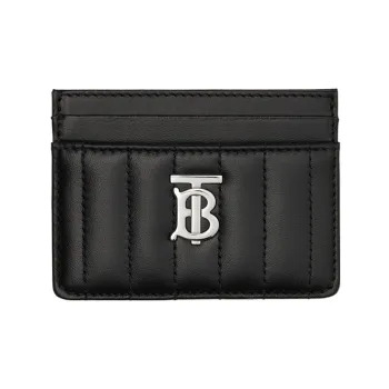 Burberry Lola Lola Bag Lambskin Card Holder Women's Black